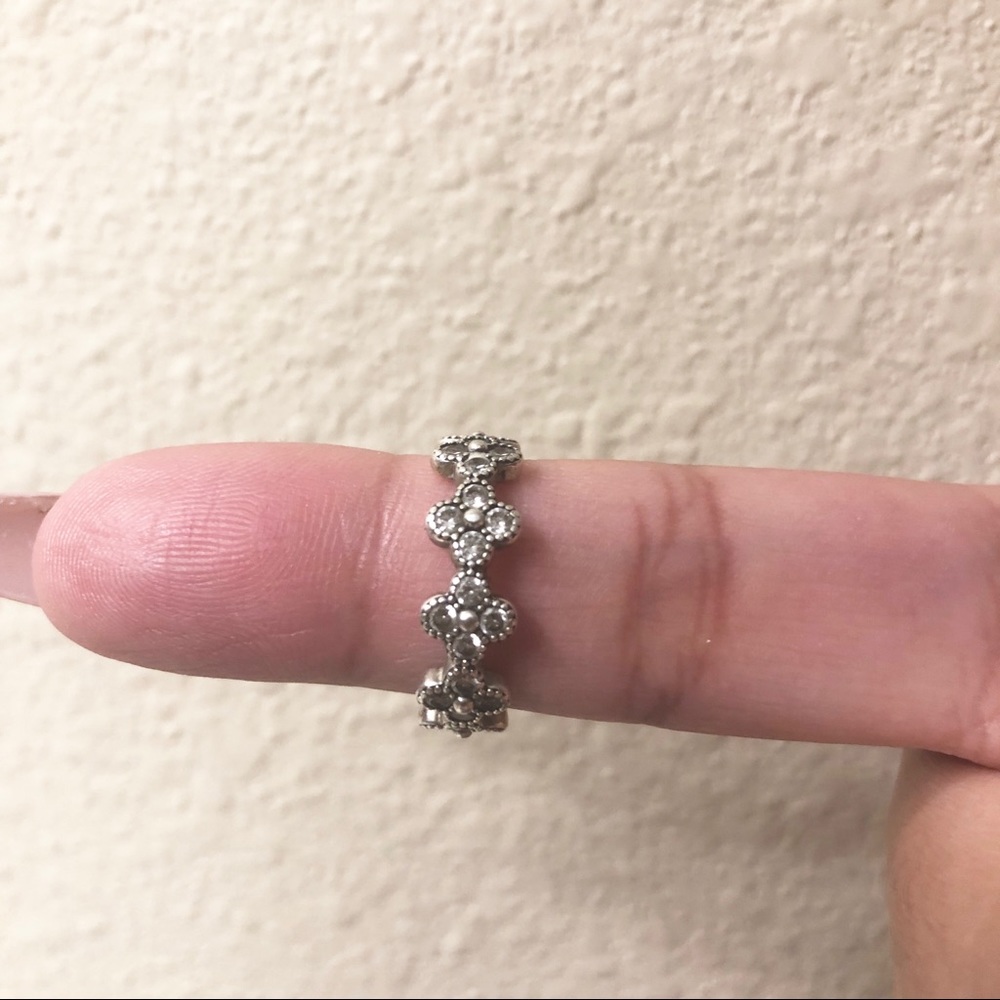 Pandora Sterling Silver Retired Band Ring